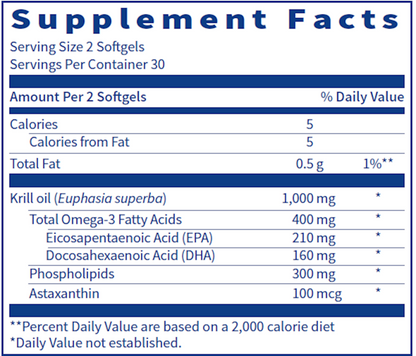 Krill Oil – High Absorption Omega-3
