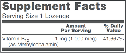 Methyl B-12 1000mcg