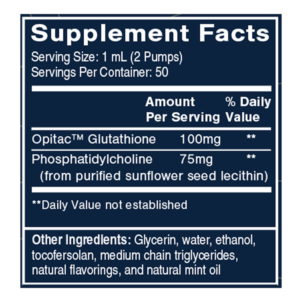 Liposomal Glutathione + Cacao Mint – Antioxidant & Detox Support