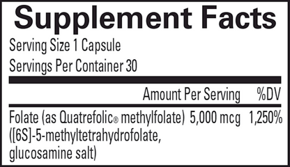 MethylFolate 5 mg – Brain & Mood Support