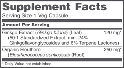Ginkgo Biloba 120mg