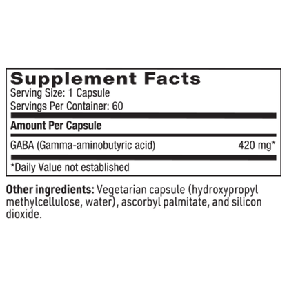 GABA 420 mg – Relaxation Support