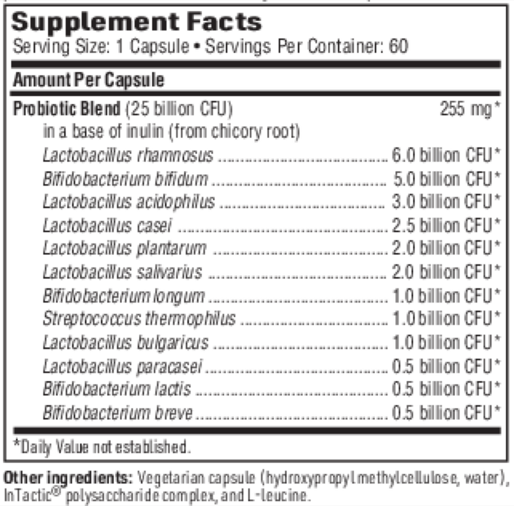 Ther-Biotic® Complete – 25 Billion CFU Probiotic