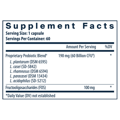 Hyperbiotics Prebiotic + Probiotic 60 Billion CFU