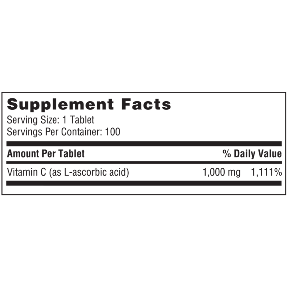 Vitamin C 1000 mg – High Potency Immune & Antioxidant Support