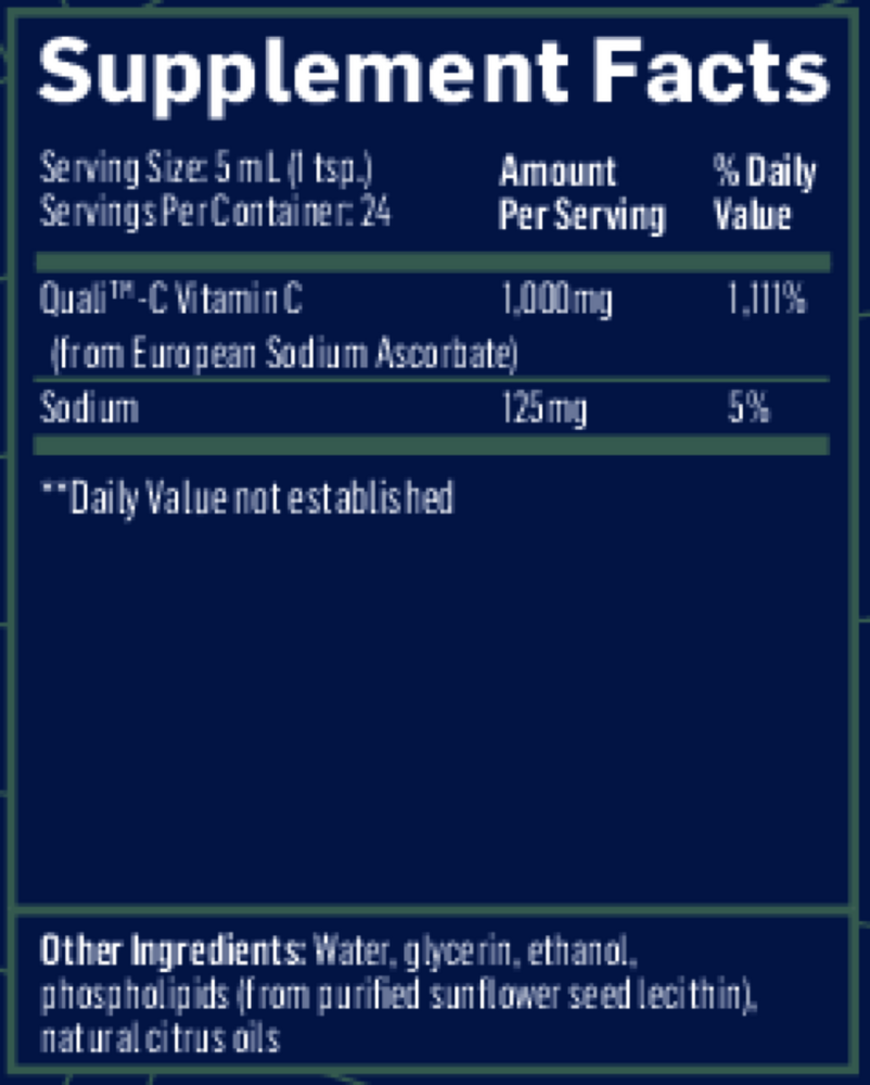 Liposomal Vitamin C