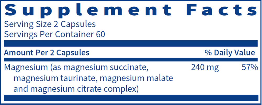 Mag Complete – Four-Form Bioavailable Magnesium