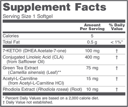 7-Keto LeanGels 100mg