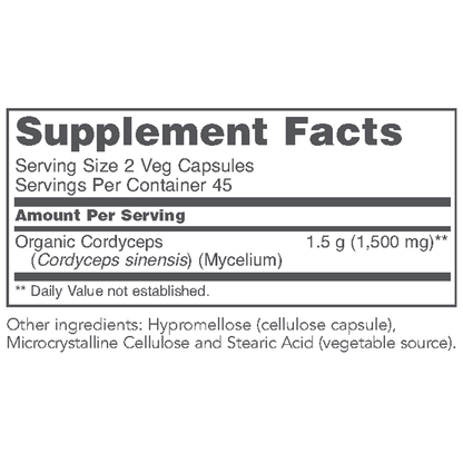 Organic Cordyceps