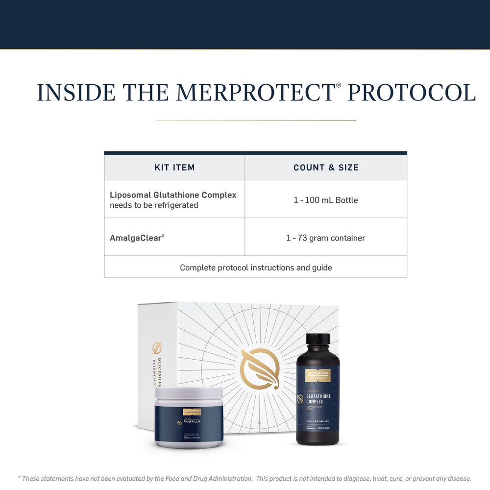 MerProtect® Protocol – 2-Step Mercury Detox Support