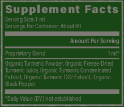 Organic Liquid Turmeric