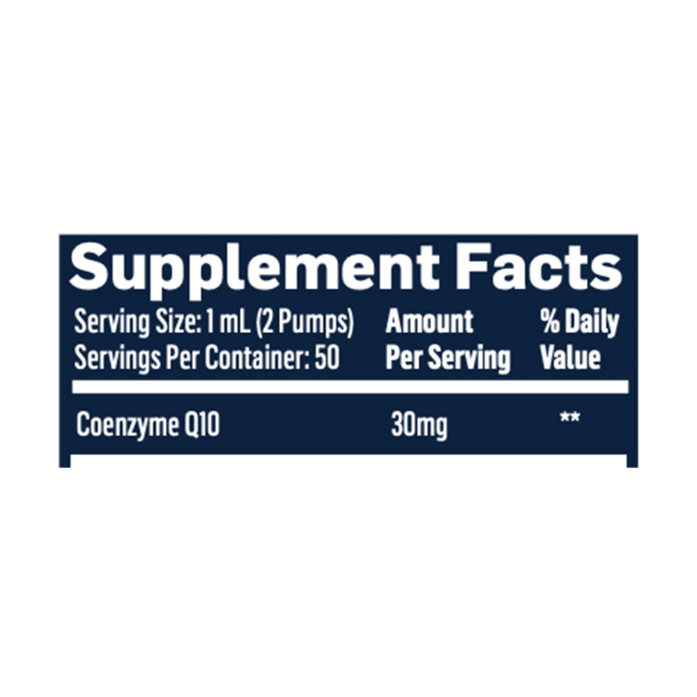 Liposomal CoQ10 – Antioxidant & Heart Support