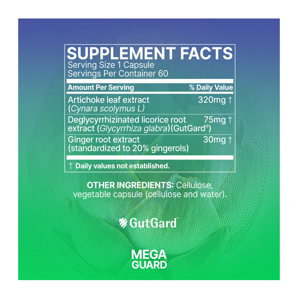 MegaGuard™ – Digestive & Biliary Support Supplement
