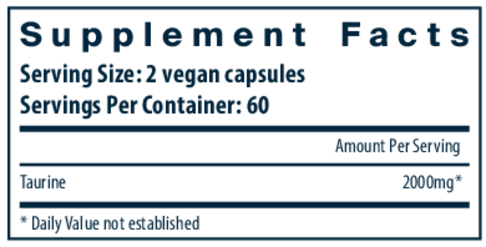 Taurine 1000mg