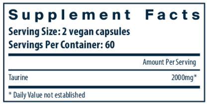 Taurine 1000mg