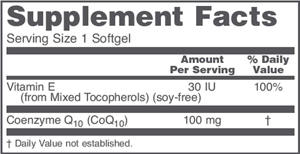 CoQ10 100mg