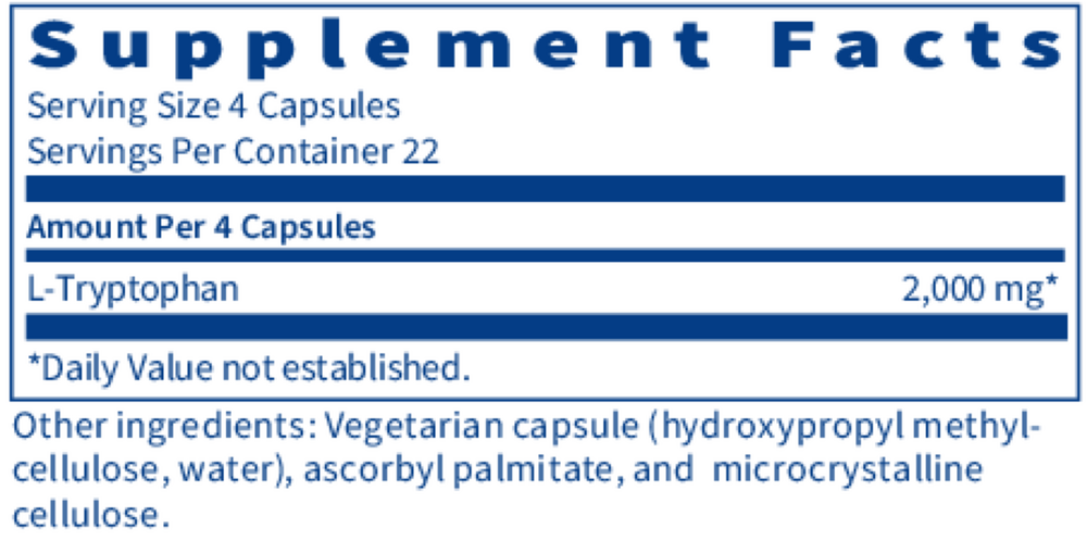 L-Tryptophan – Natural Mood & Sleep Support