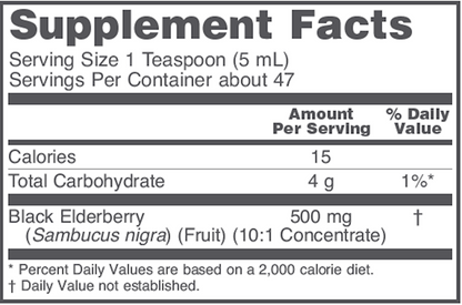 Sambucus Black Elderberry Liquid