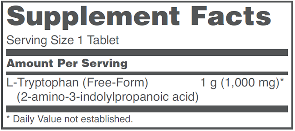 L-Tryptophan 1000mg