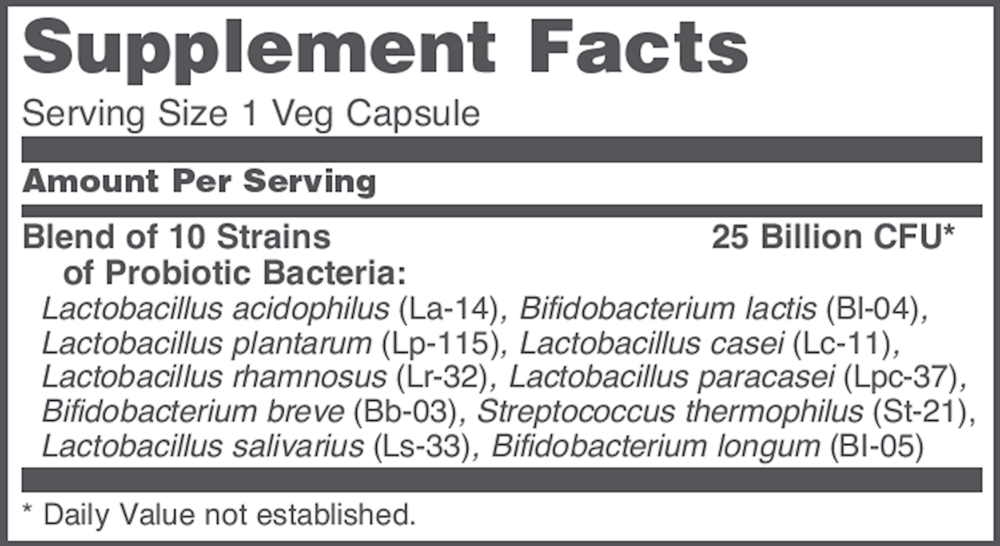 ProtoDophilus 25 Billion, 10 Strains