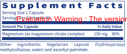 Magnesium Citrate – Bioavailable Mineral