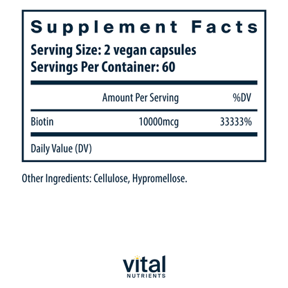 Biotin 10mg