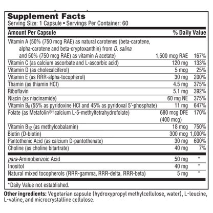 Multi-Vitamin Complex – Daily Vitamin-Only Formula