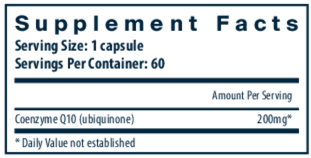Coenzyme Q10 200mg