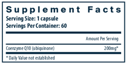 Coenzyme Q10 200mg