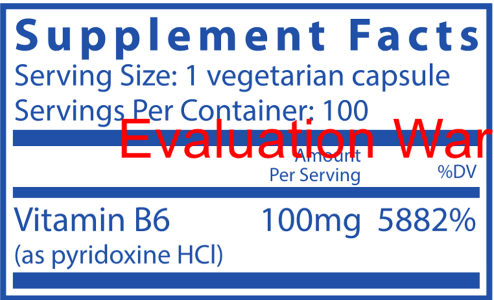 Vitamin B6 100mg