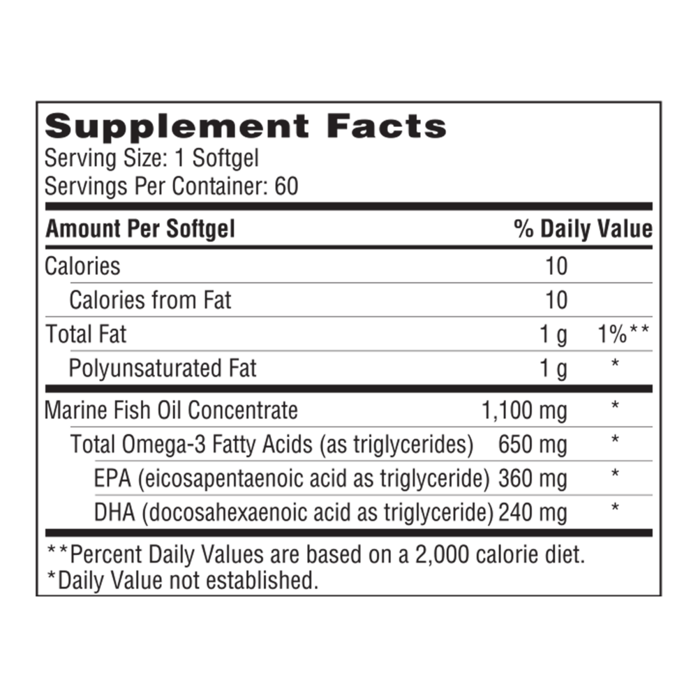 Eicosamax® TG – Omega-3 Fish Oil (Triglyceride Form)
