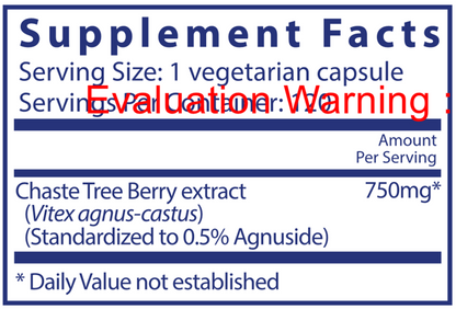 Vitex 750 (Chaste Tree Berry Extract)