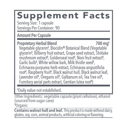 Biocidin® Liquid Capsules – Broad-Spectrum Gut Support