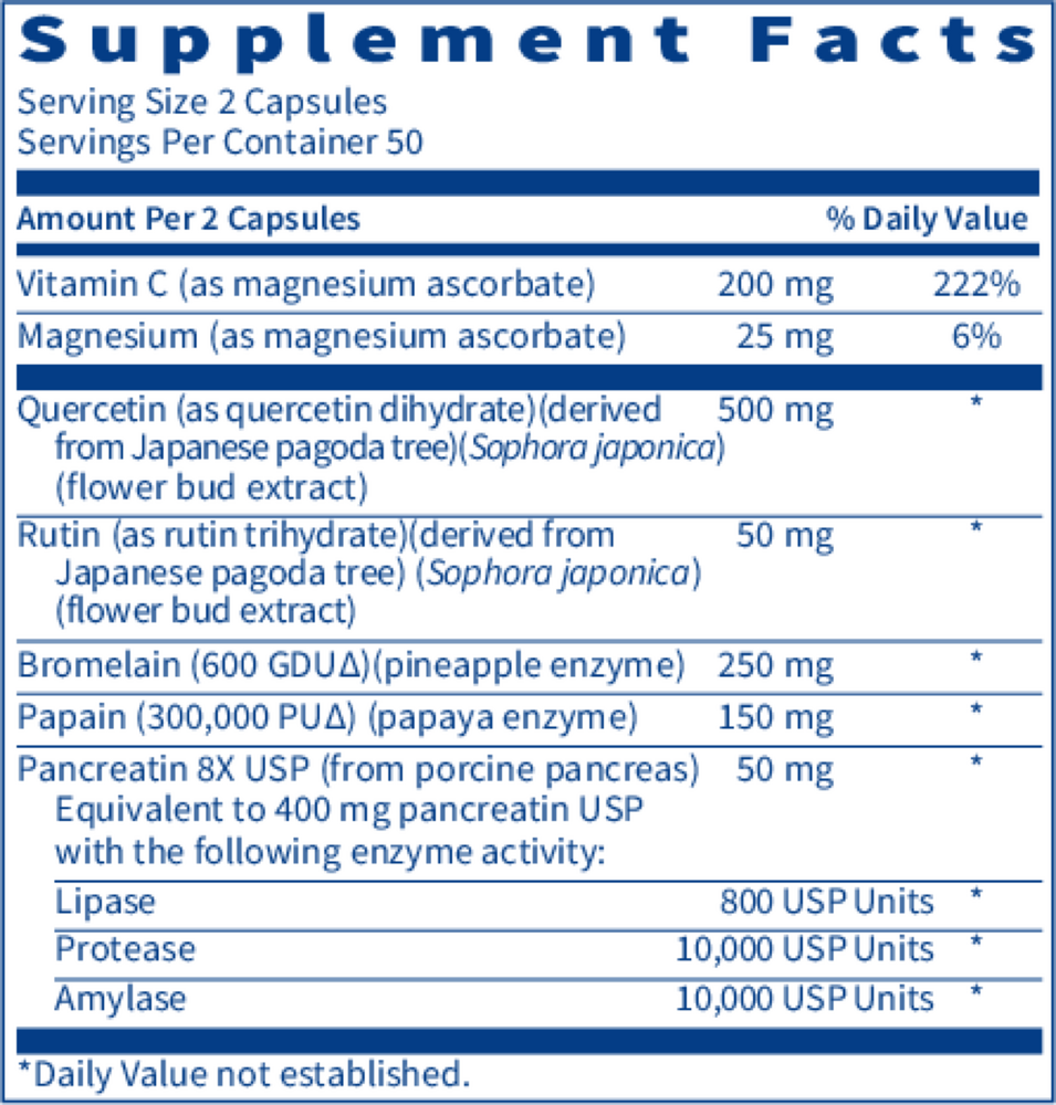 Quercetin-Bromelain Forté™ – Advanced Immune Support