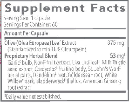 Olivirex® – High Potency Olive Leaf Formula (60 Capsules)