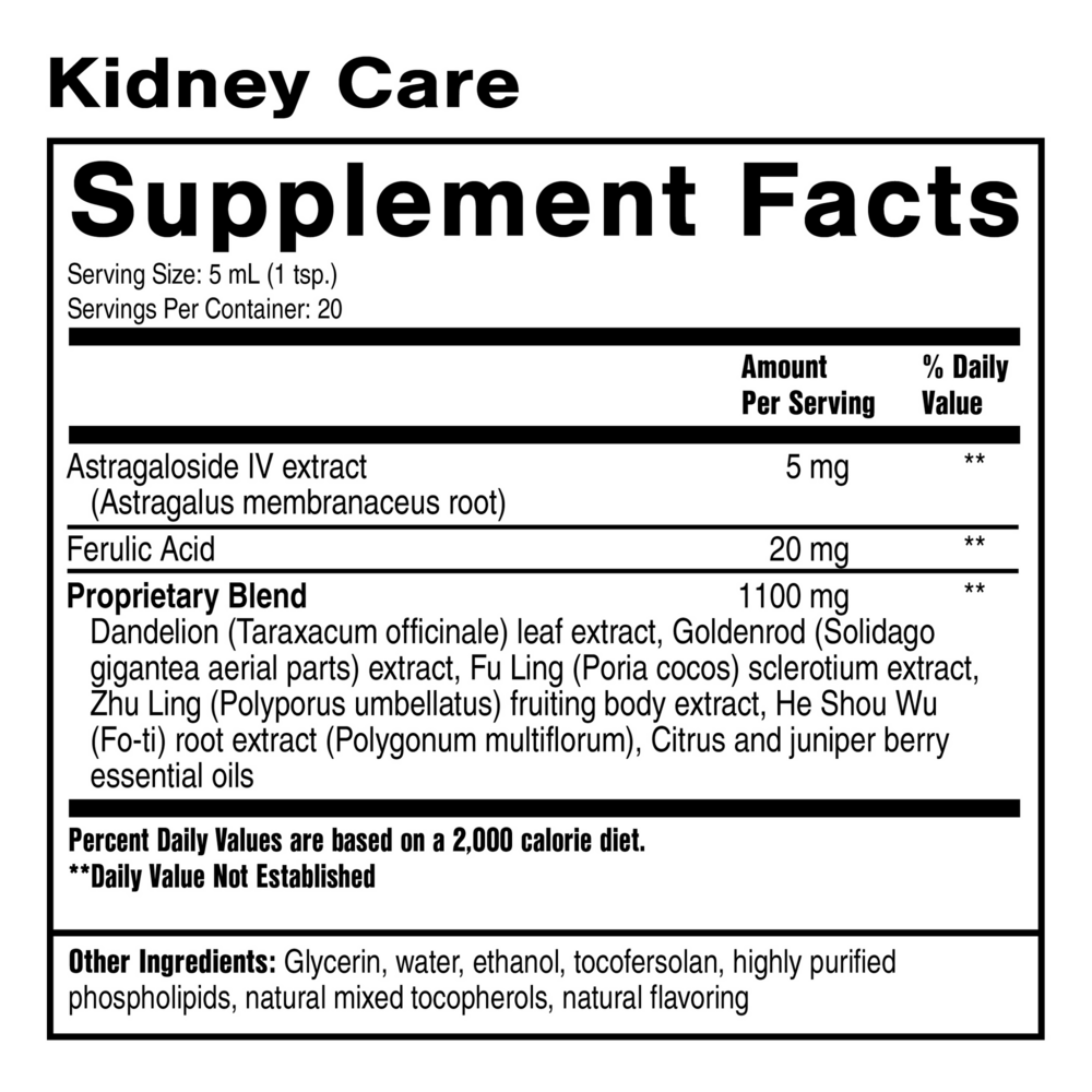 Kidney Care – Botanical Detox Support