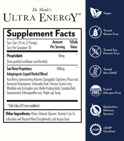 Ultra Energy® – Adaptogenic Adrenal & Energy Support