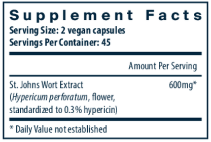 St. John’s Wort 0.3% Standardized Extract