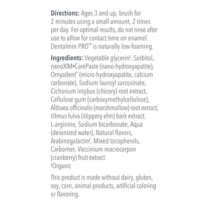 Dentalmin PRO™ – Remineralizing Toothpaste (3.4 oz)