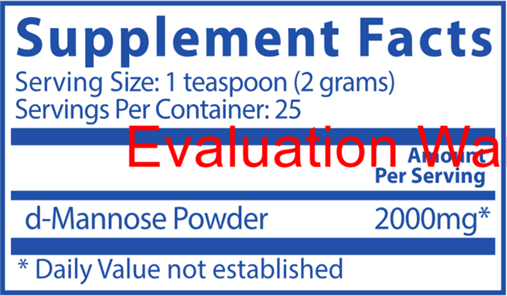 Mannose Powder (Urinary Tract Support)