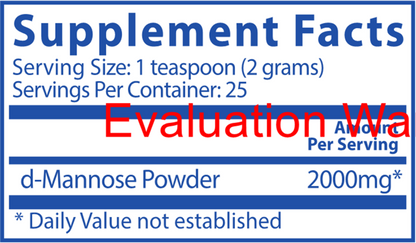 Mannose Powder (Urinary Tract Support)