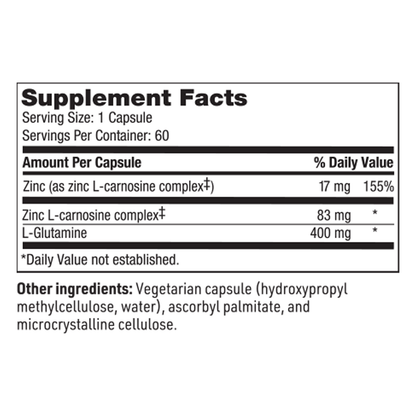 Endozin™ – Gut Barrier & Gastric Lining Support