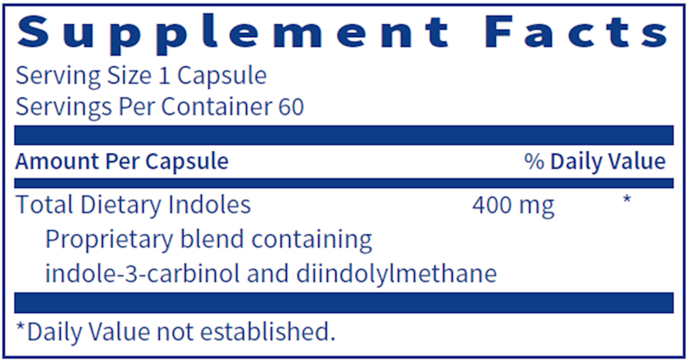 Indole Forté™ – Estrogen Detox Support for Men & Women