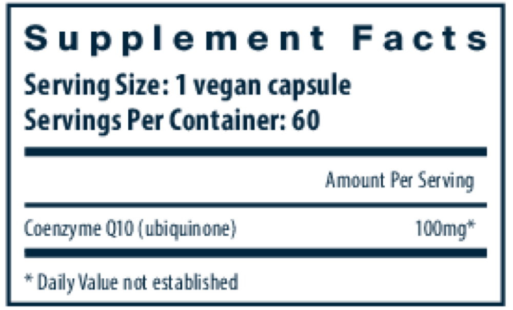 Coenzyme Q10 100mg