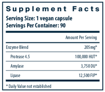 Vegan Pancreatic Enzymes