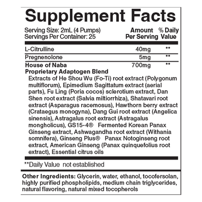 Adaptogenic Reserve Blend – Liposomal Herbal Stress & Hormone Support