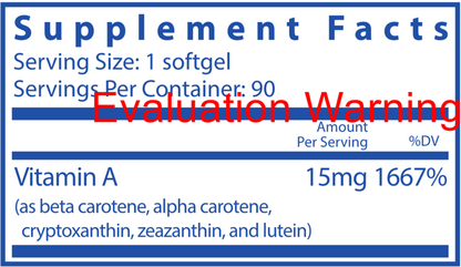 Natural Beta Carotene