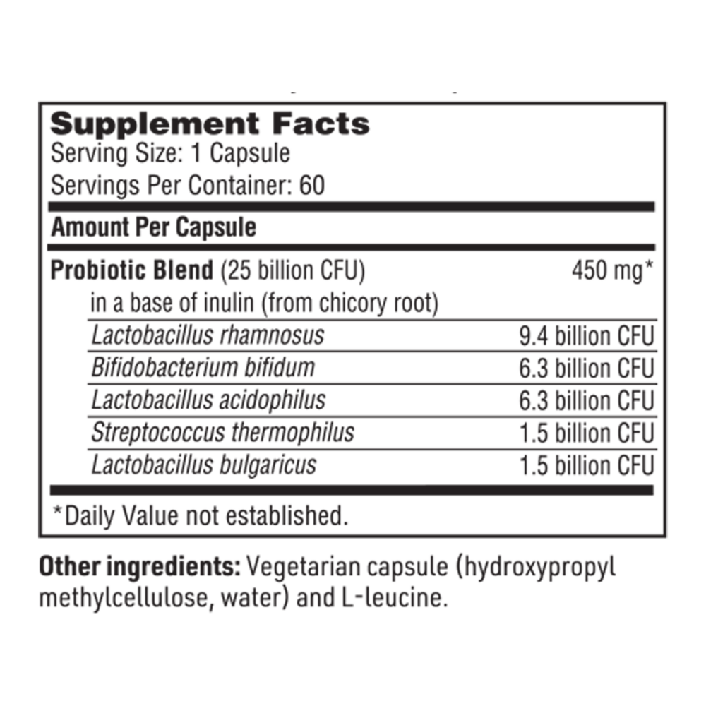 Ther-Biotic® Pro-5® – 25 Billion CFU Probiotic Support