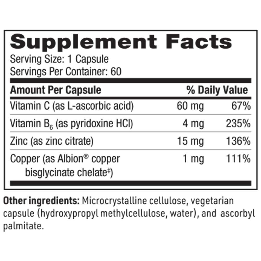 Zinc Plus™ – Immune & Enzyme Support Formula