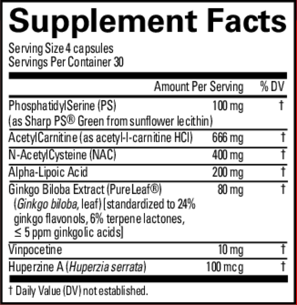 Brain & Memory Power Boost – Cognitive & Memory Support